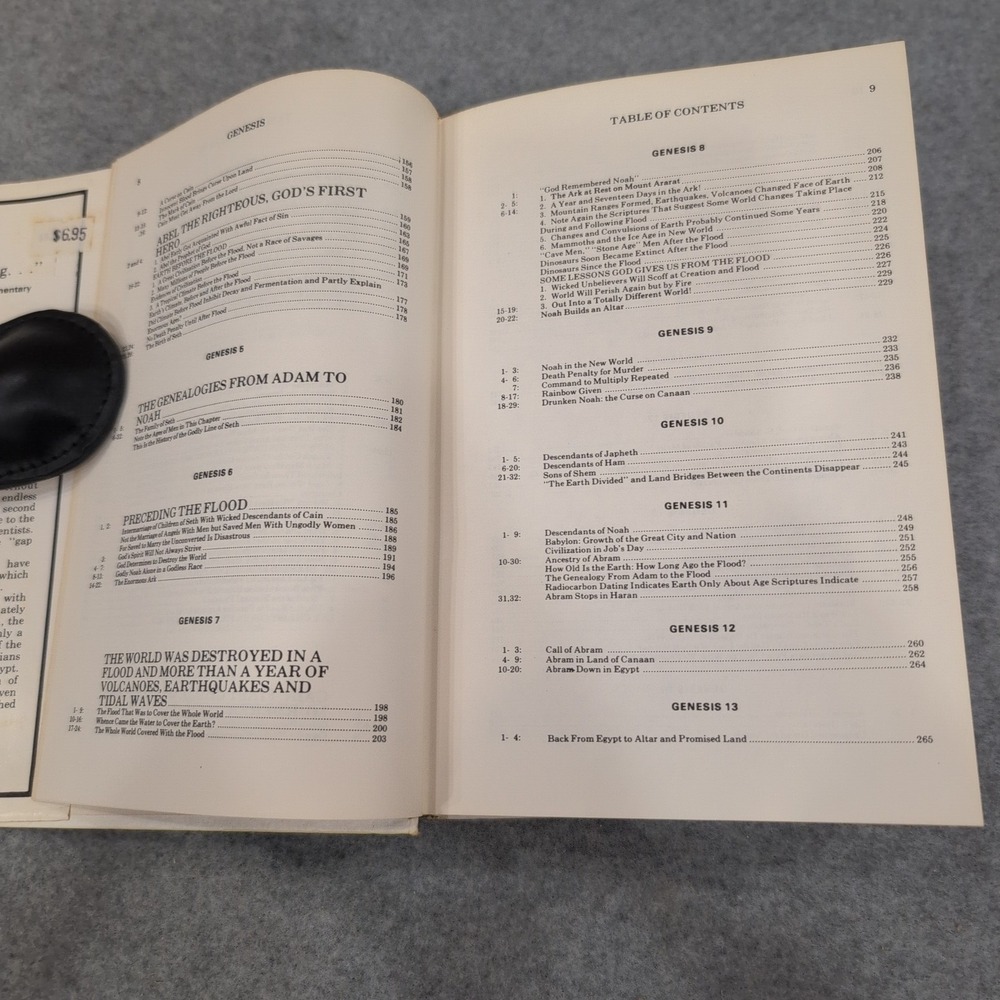 In the Beginning Genesis Commentary Dr John R Rice 1975 Hardcover 087398403X - Picture 7 of 9